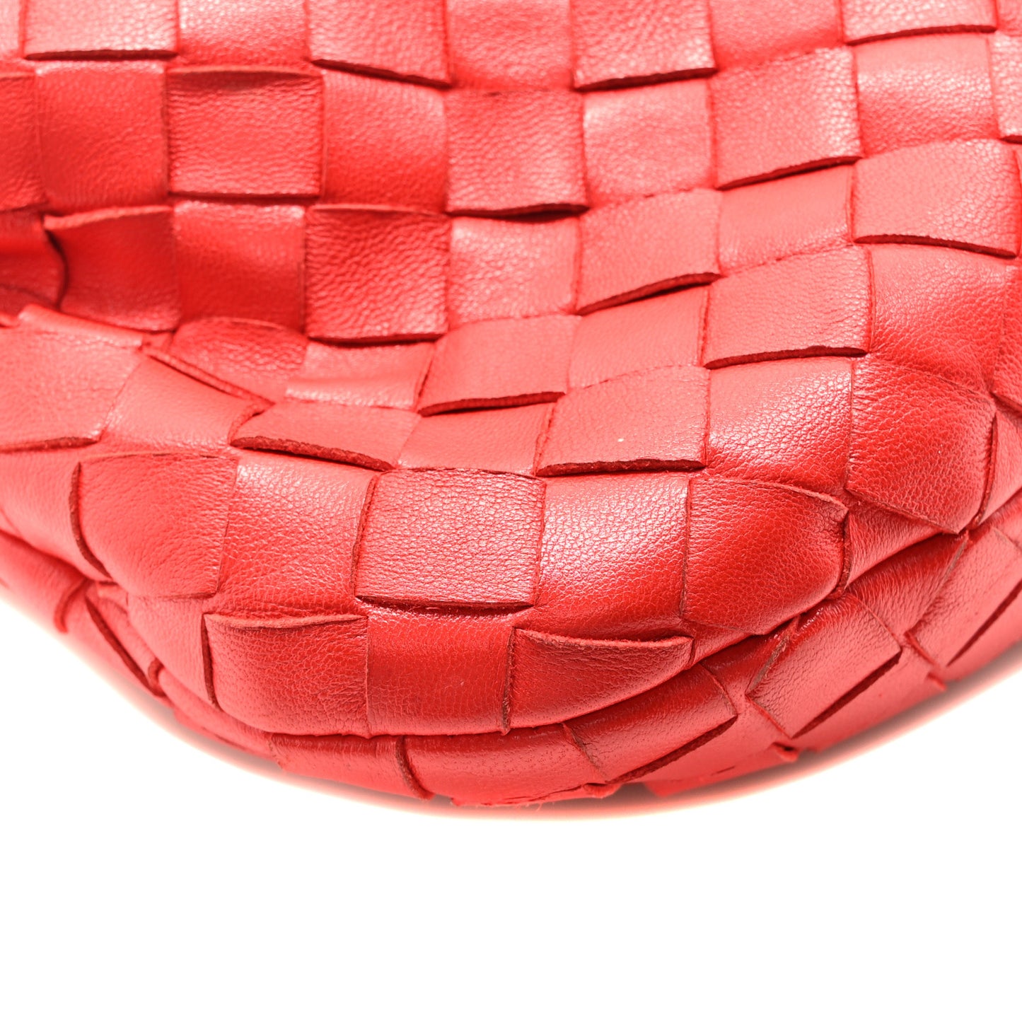 Nappa Intrecciato Mini Jodie Red