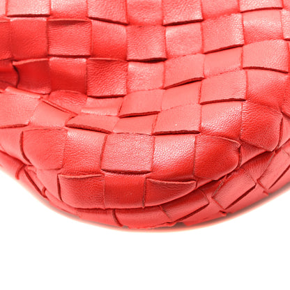 Bottega Veneta Nappa Intrecciato Mini Jodie Red 9 of 11