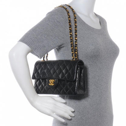 Chanel Lambskin Small Double Flap Black 2 of 9