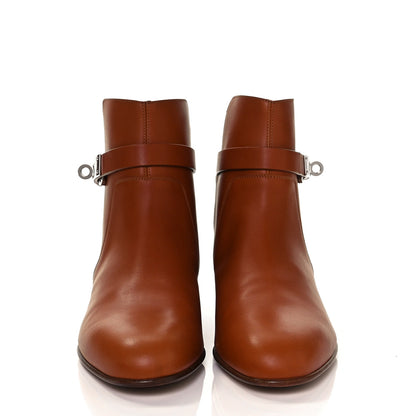Hermes Calfskin Neo Low Boots 37 Natural 2 of 8