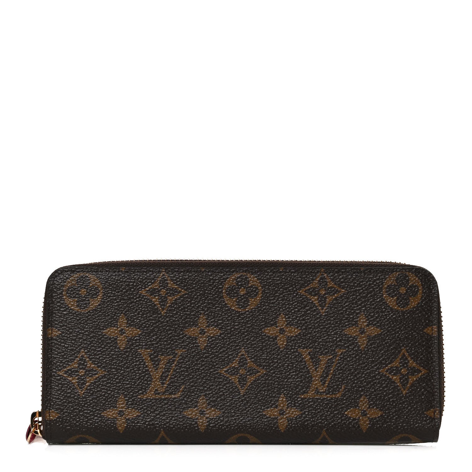 Louis Vuitton Monogram Clemence Wallet Fuchsia 1 of 10