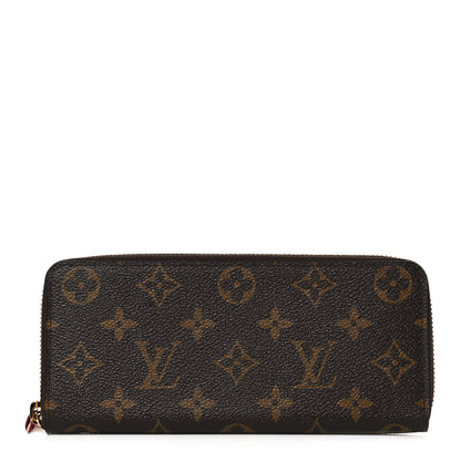 Louis Vuitton Monogram Clemence Wallet Fuchsia 1 of 10