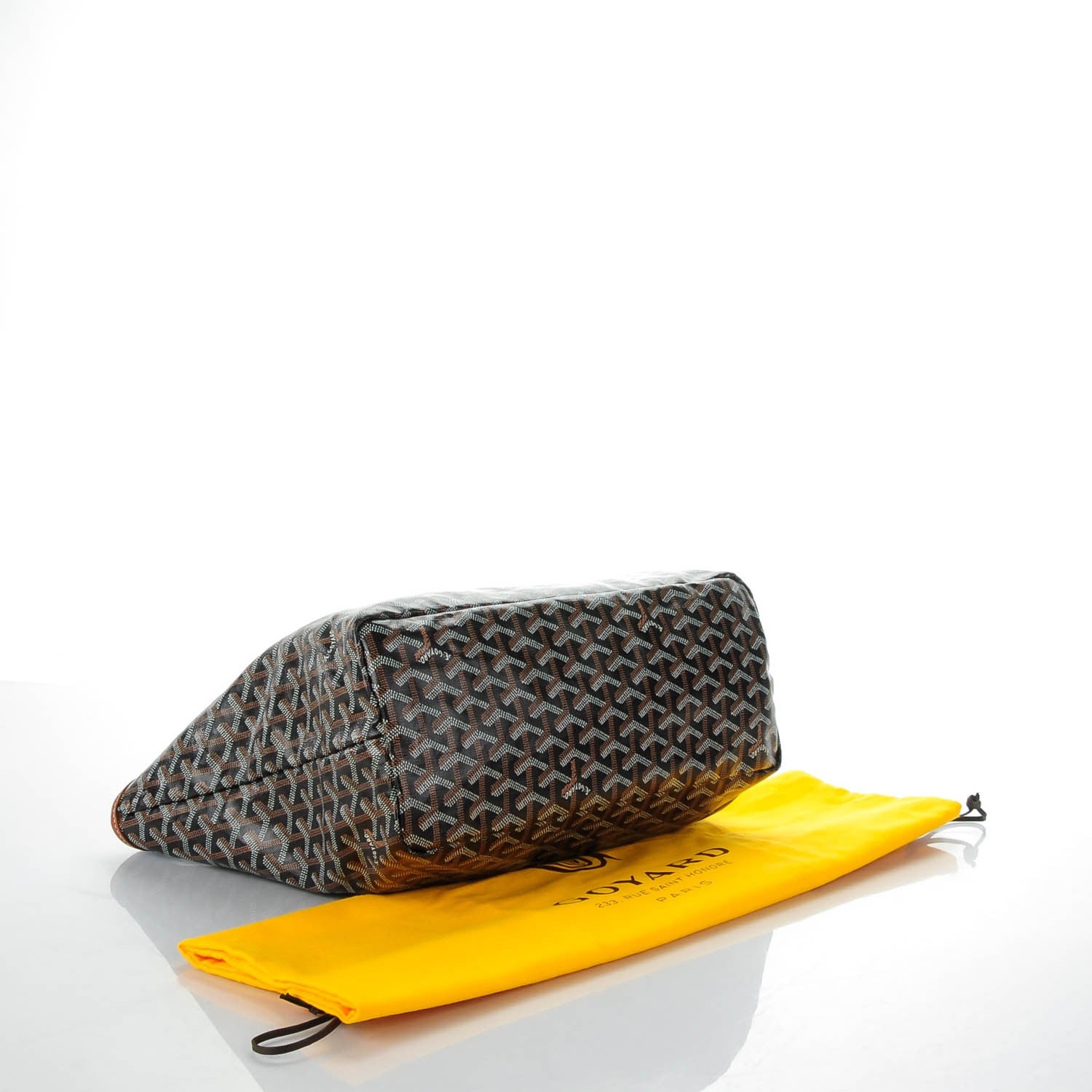 Goyard Goyardine Saint Louis PM Black Gold 6 of 10