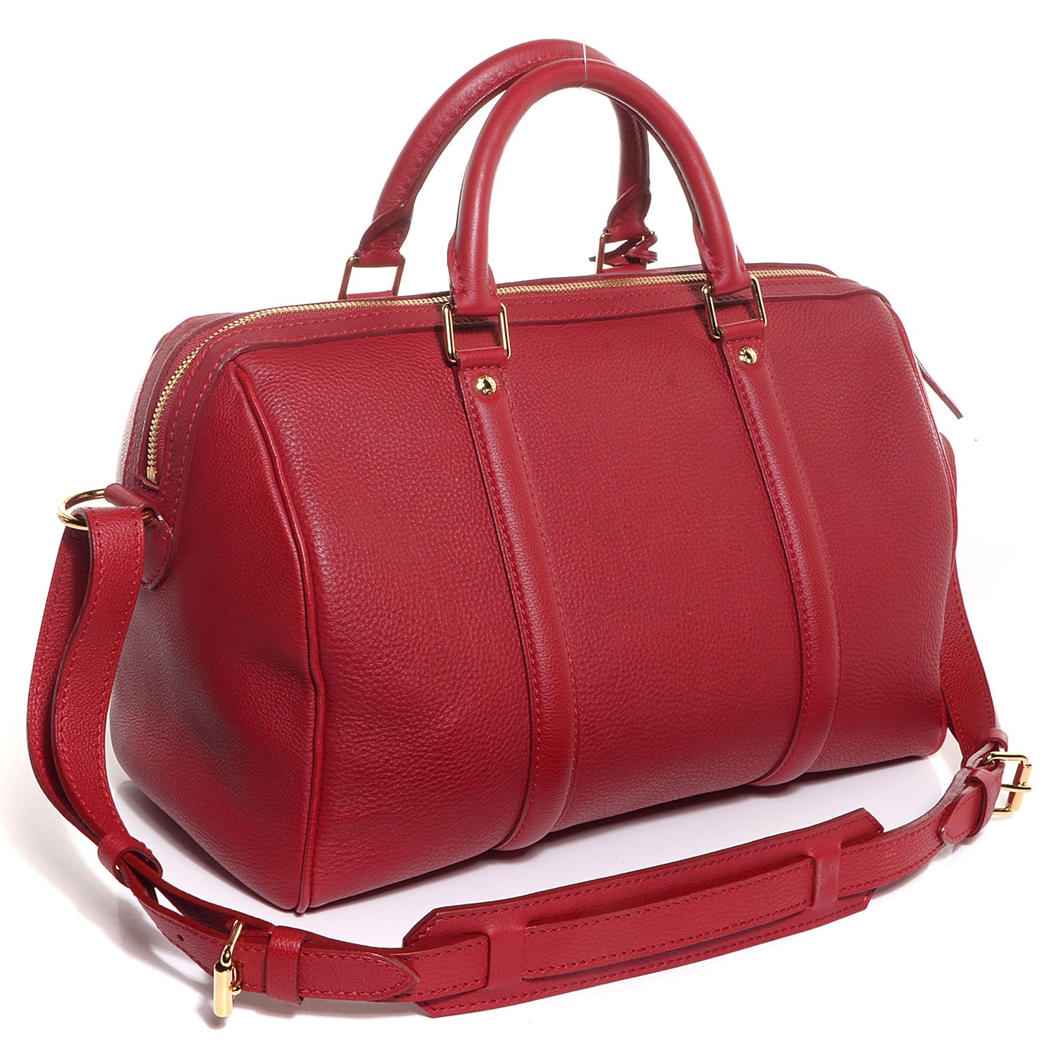 Louis Vuitton Veau Cachemire SC Bag PM Cherry 3 of 7