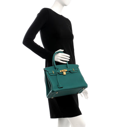 Hermes Togo Birkin 30 Malachite 2 of 28