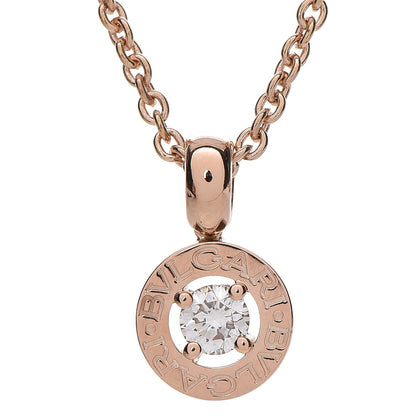 Bulgari 18K Rose Gold Diamond .25ct BVLGARI BVLGARI Pendant Necklace 1 of 5