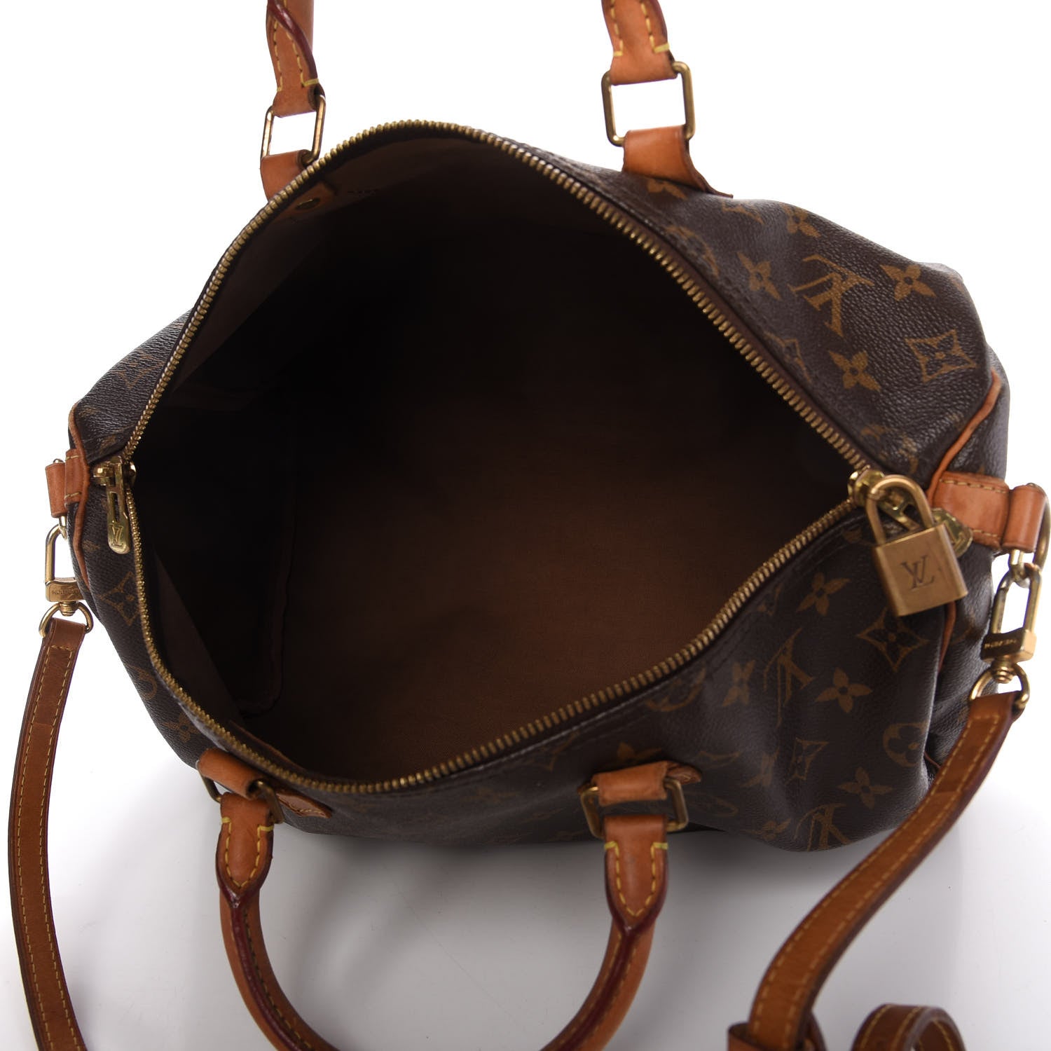 Louis Vuitton Monogram Speedy Bandouliere 35 5 of 10