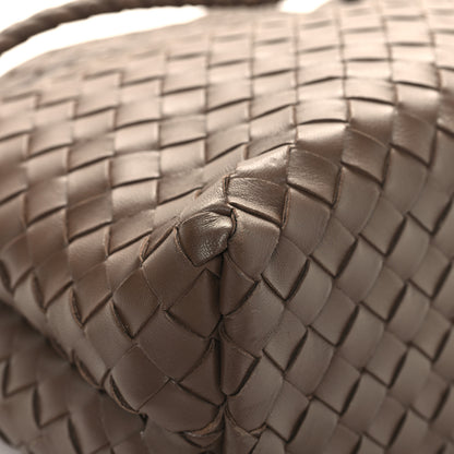 Bottega Veneta Nappa Intrecciato Medium Andiamo Shoulder Bag Taupe Grey 11 of 12