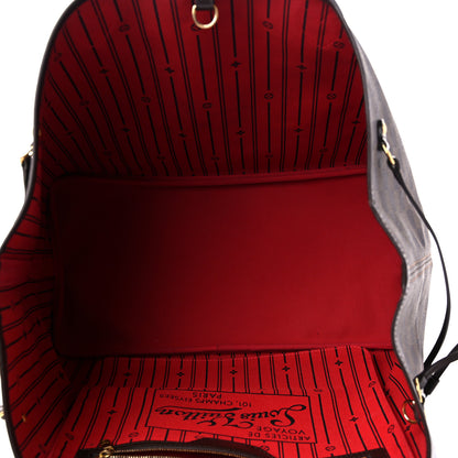 Louis Vuitton Damier Ebene Neverfull GM 5 of 14