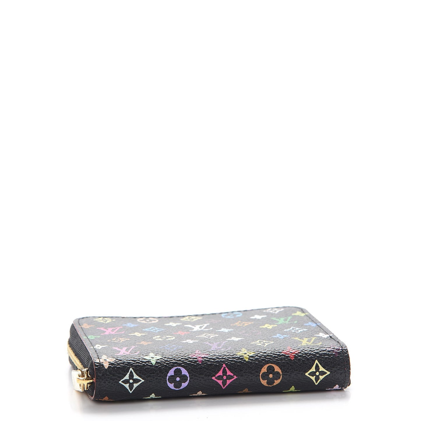 Monogram Multicolor Zippy Coin Purse Black Grenade