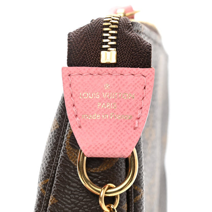 Louis Vuitton Monogram Illustre Mini Pochette Accessories Rose 6 of 7