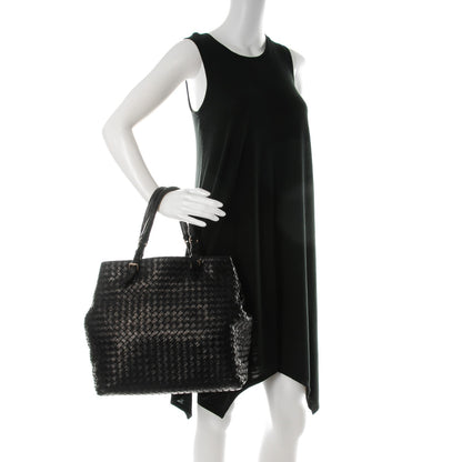 Bottega Veneta Nappa Intrecciato Tote Nero Black 2 of 7