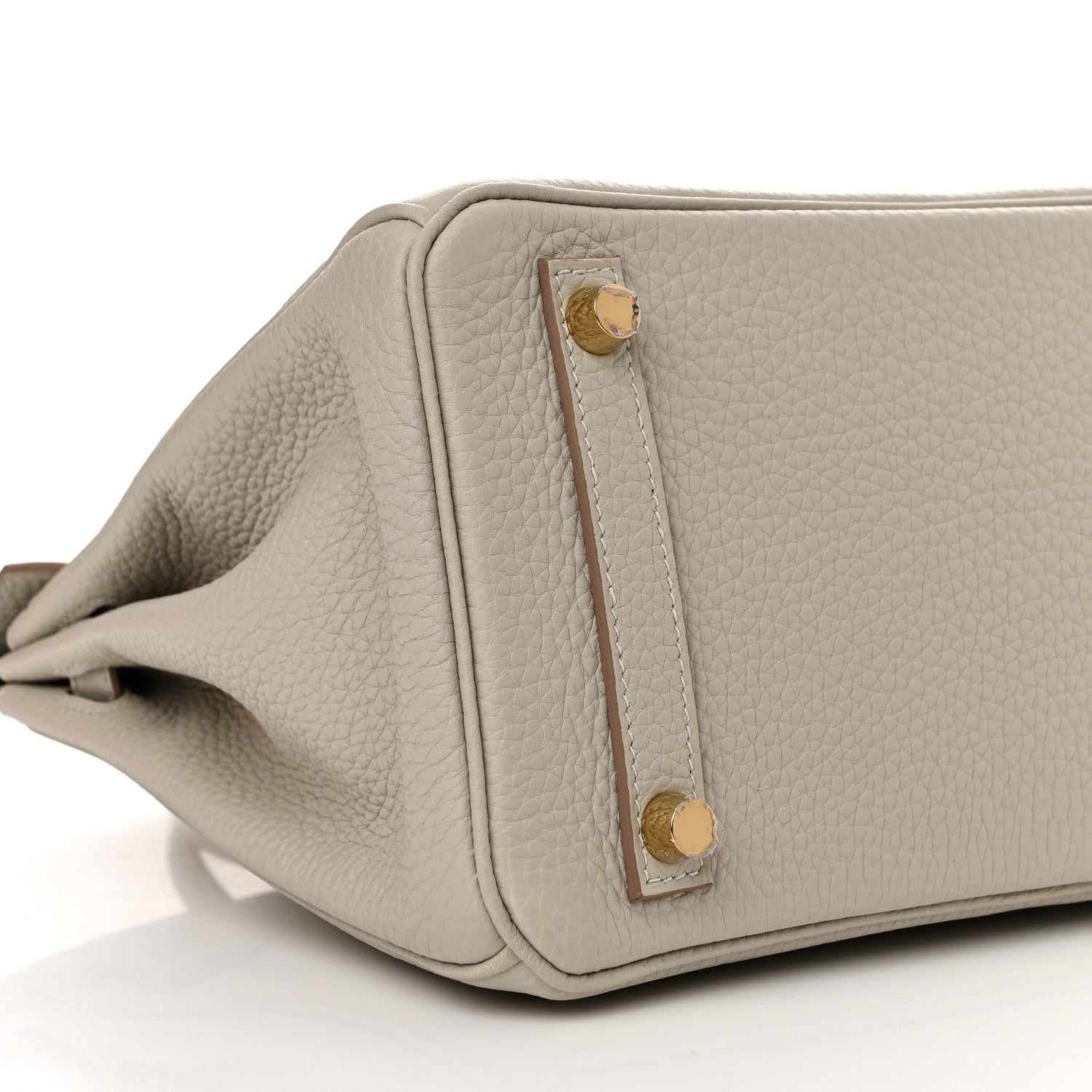 Hermes Togo Birkin 25 Gris Perle 9 of 11