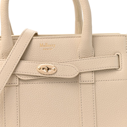 Mulberry Silky Calfskin Mini Zipped Bayswater Chalk 6 of 8