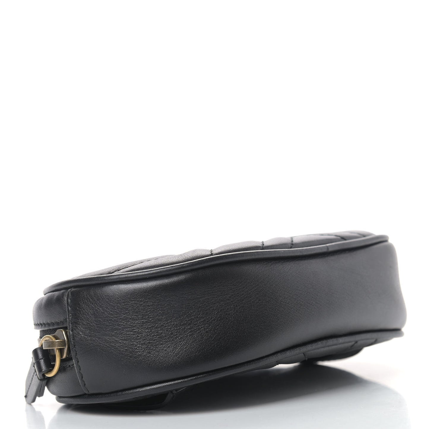 Calfskin Matelasse GG Marmont Belt Bag 85 34 Black