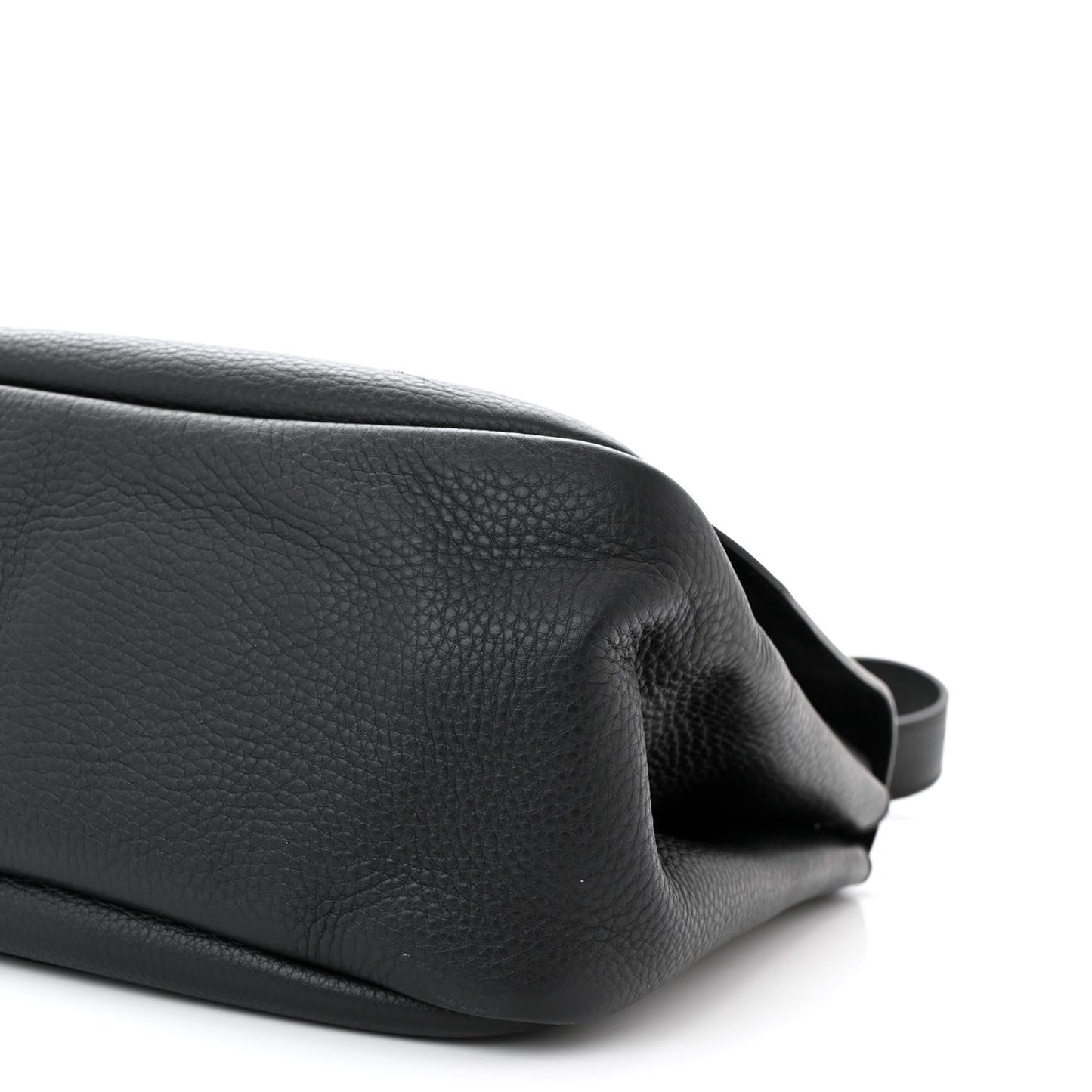 Calfskin Small Mail Bag Black