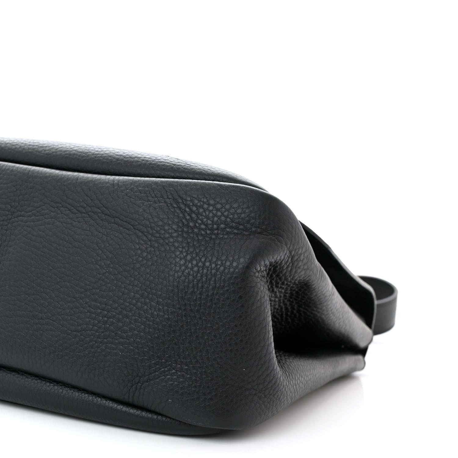 The Row Calfskin Small Mail Bag Black 9 of 11