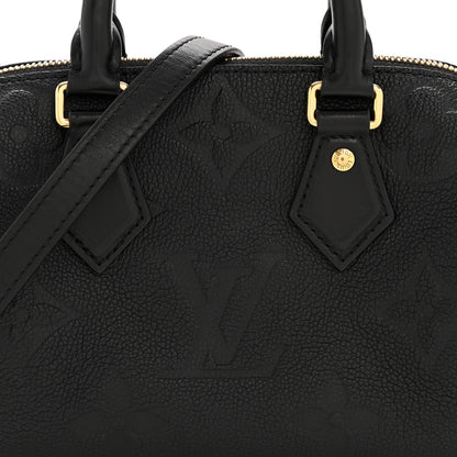 Louis Vuitton Empreinte Monogram Giant Speedy Bandouliere 20 Black 7 of 12