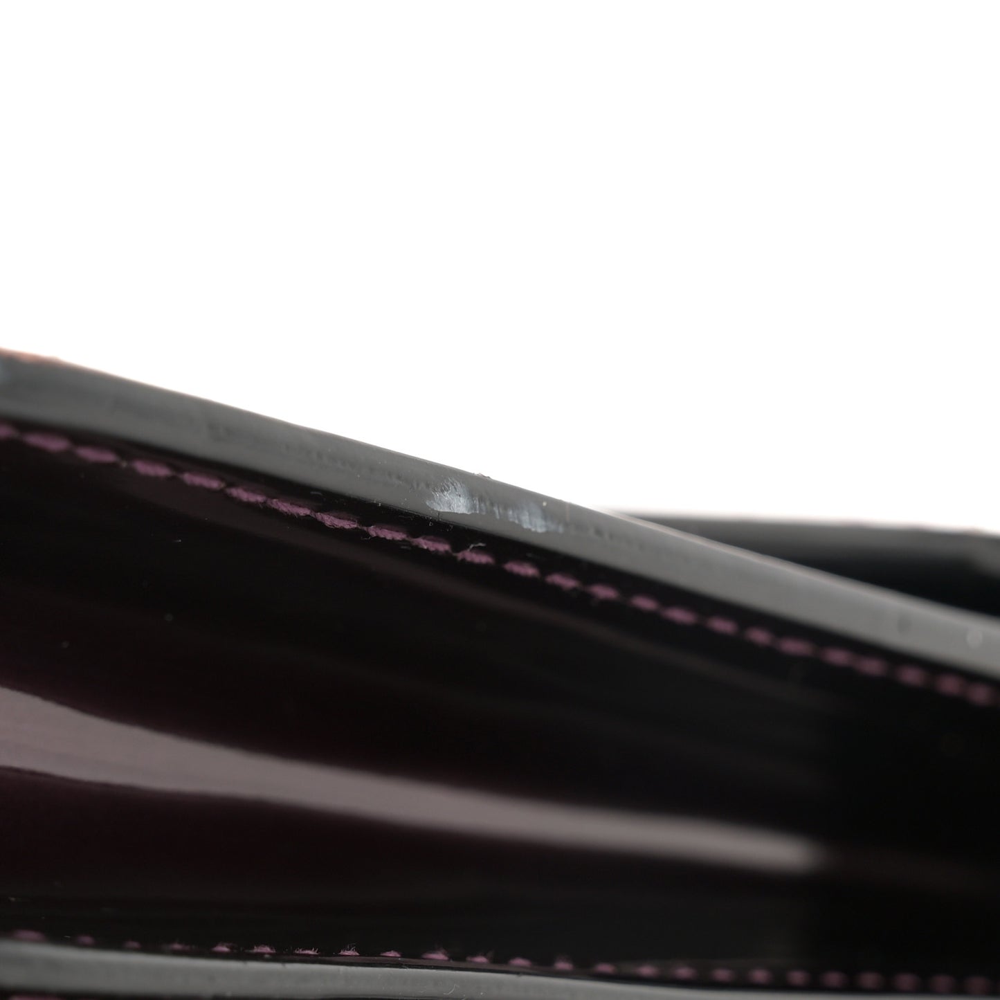 Metallic Calfskin Serpenti Forever Top Handle Dark Purple