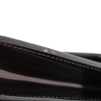 Bulgari Metallic Calfskin Serpenti Forever Top Handle Dark Purple 9 of 10