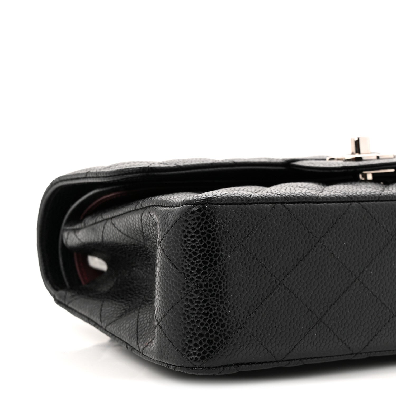 Chanel Caviar Quilted Small Double Flap Black 8 of 9