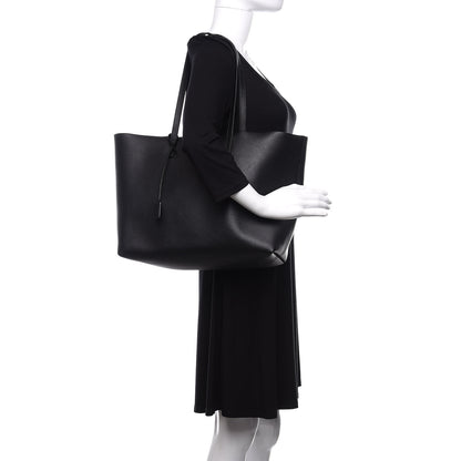 Saint Laurent Calfskin Large Shopping Tote Black 2 of 13