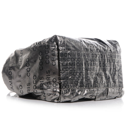 Chanel Lacquered Canvas Medium Unlimited Tote Argent Fonce 4 of 7