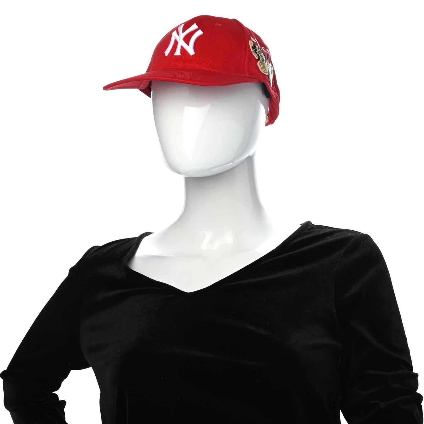 X MLB Cotton NY Yankees Baseball Hat 57-61 Red