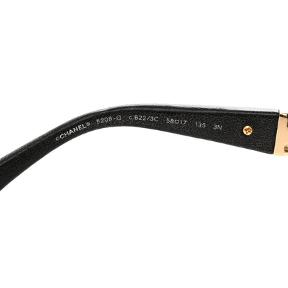 Chanel Acetate Chain Sunglasses 5208-Q Black 5 of 8