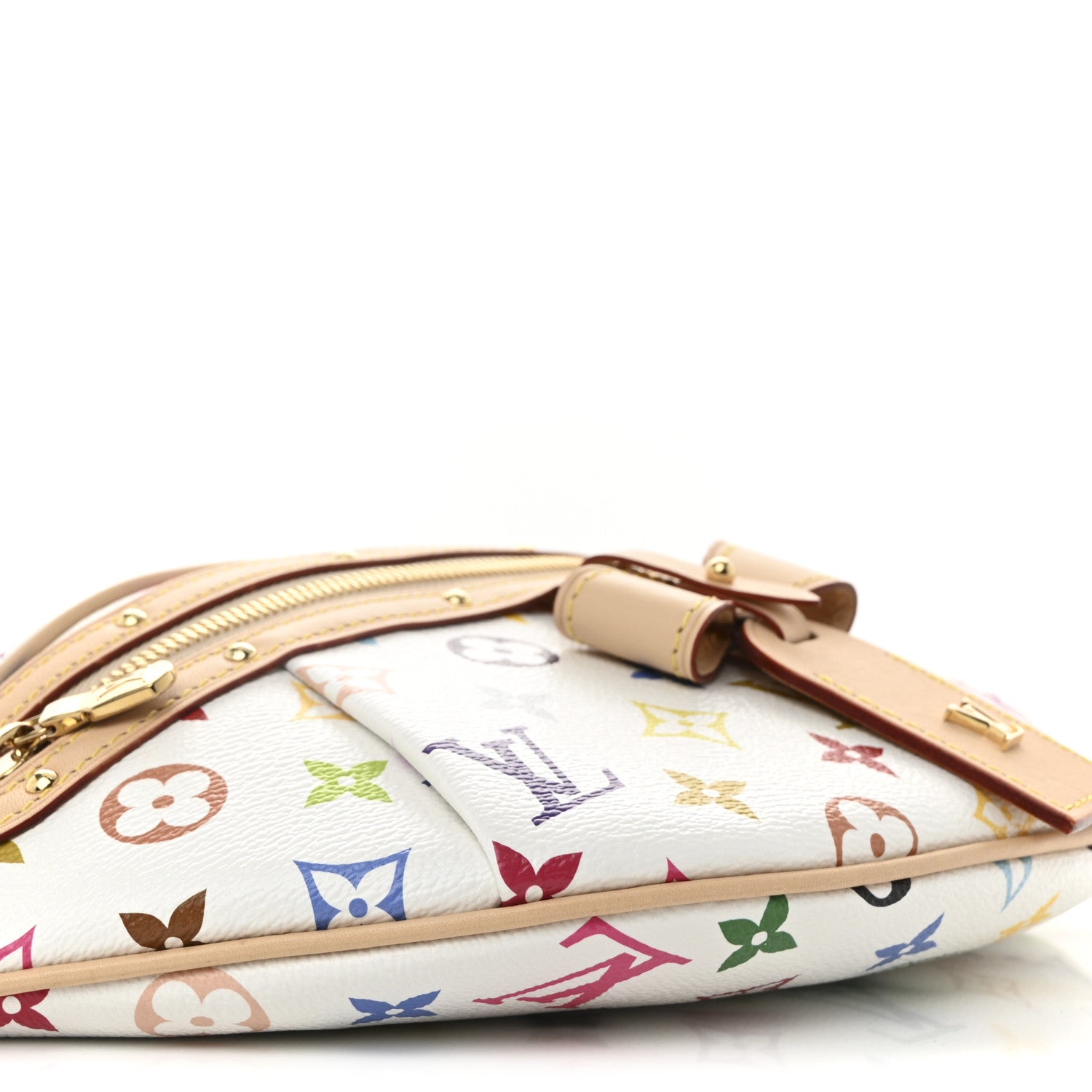 Louis Vuitton LV X TM Monogram Multicolor High Rise Bumbag White 8 of 10