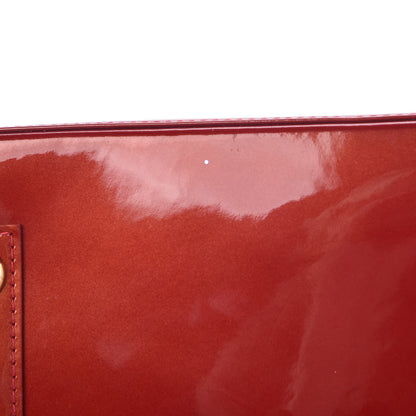 Louis Vuitton Vernis Alma MM Pomme D'Amour 12 of 13