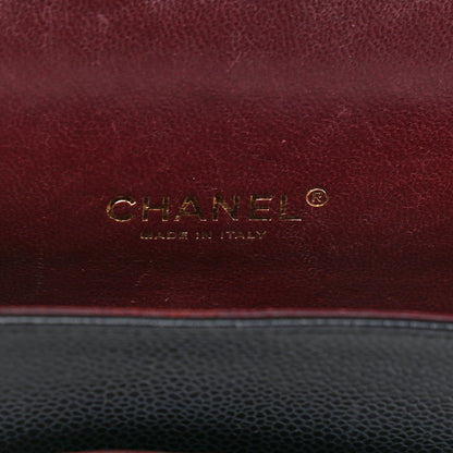 Chanel Caviar Quilted Maxi Double Flap Black 7 of 13
