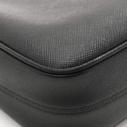 Prada Saffiano Lux Re-Edition 2005 Shoulder Bag Black 10 of 11