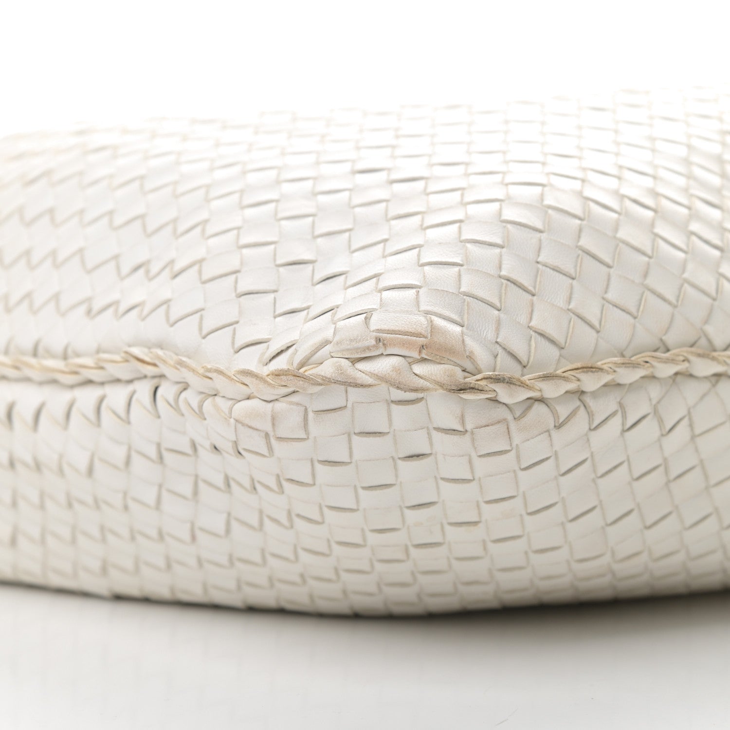 Bottega Veneta Nappa Intrecciato Maxi Veneta Hobo White 9 of 16