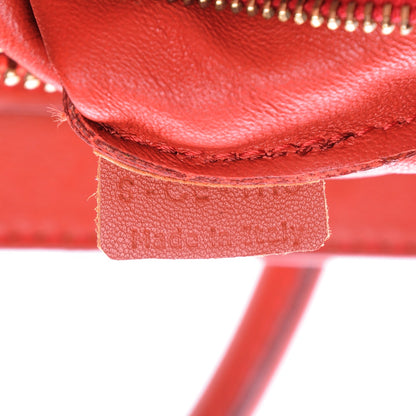 Celine Smooth Calfskin Micro Luggage Red 7 of 7