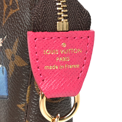 Louis Vuitton Monogram 2017 Christmas Animation Mini Pochette Accessories 7 of 11