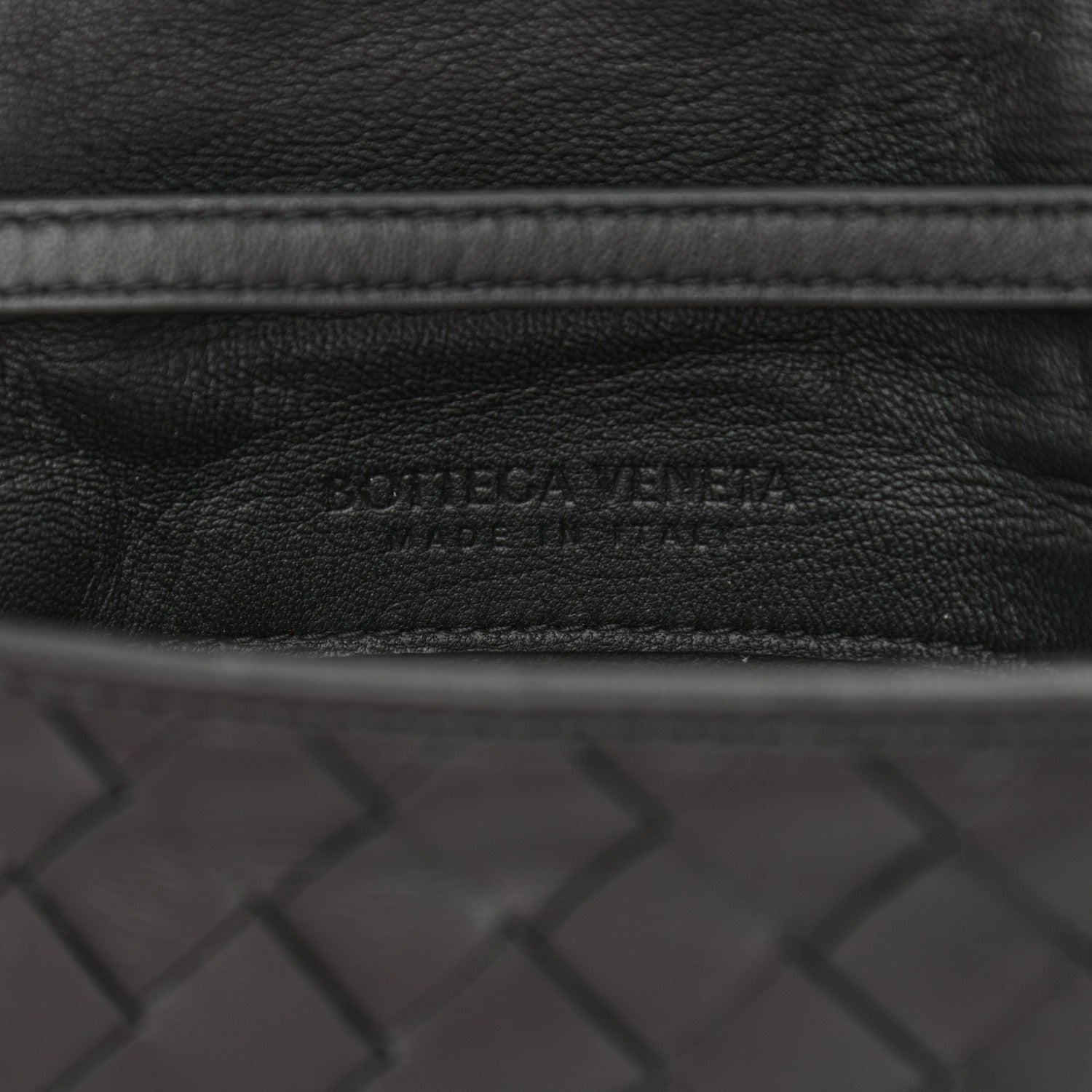 Bottega Veneta Nappa Intrecciato Crossbody Messenger Flap Black 6 of 10