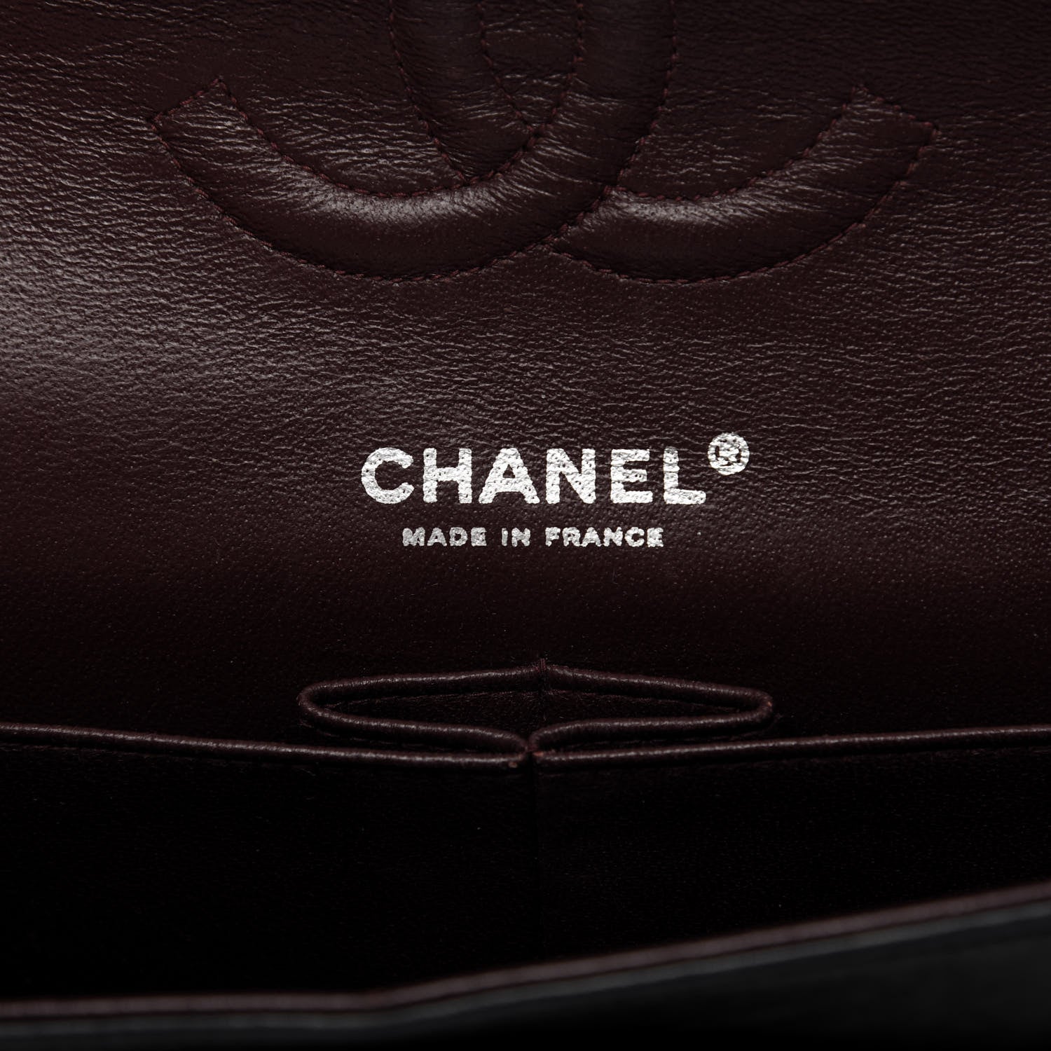 Chanel Lambskin Quilted Medium Double Flap Black 8 of 13
