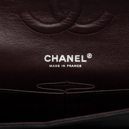 Chanel Lambskin Quilted Medium Double Flap Black 8 of 13