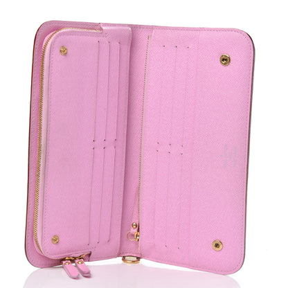 Louis Vuitton Monogram Multicolor Insolite Wallet White Litchi 5 of 8