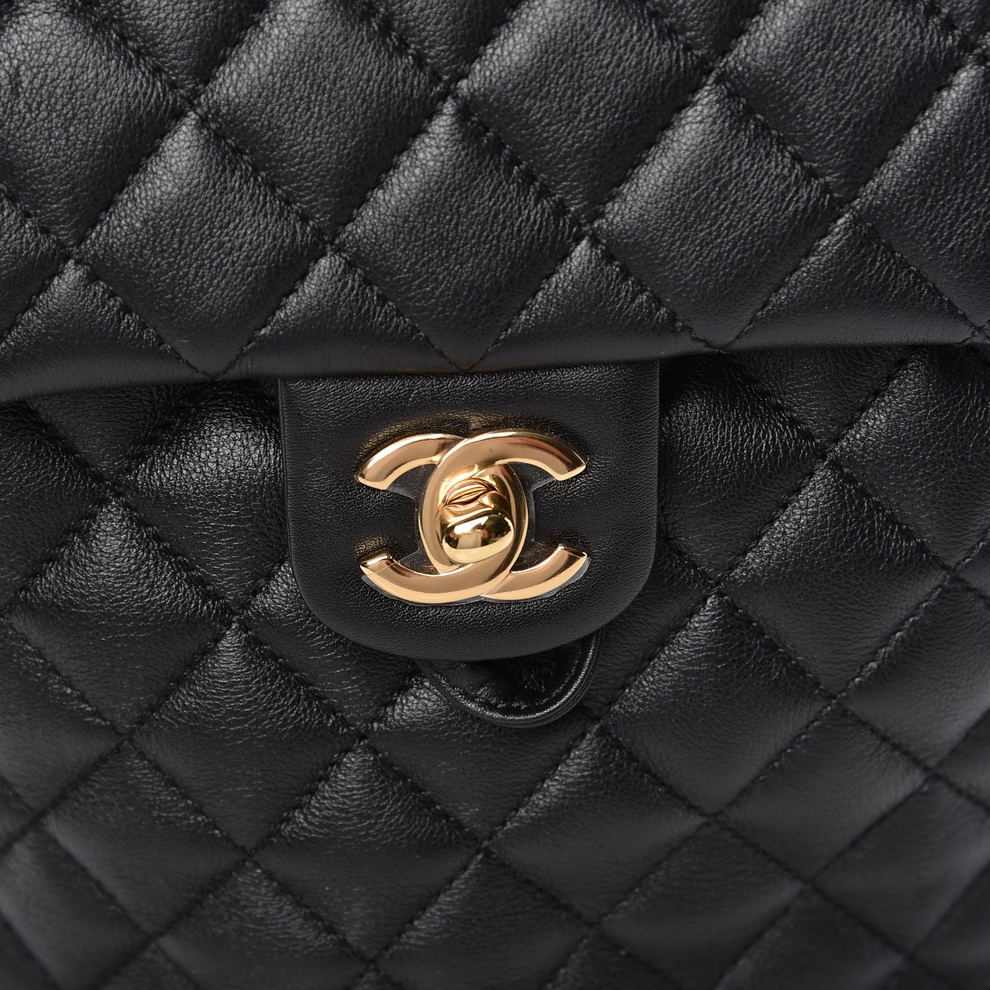 Calfskin Quilted Mini Urban Spirit Backpack Black