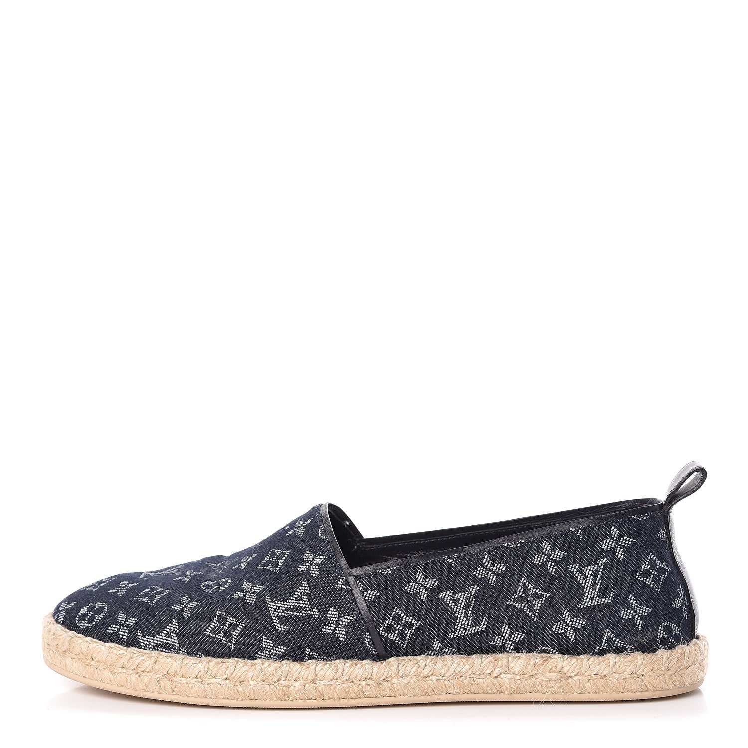 Louis Vuitton Monogram Denim Waterfall Espadrille 41 Marine 1 of 10
