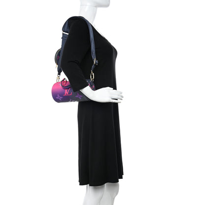 Louis Vuitton Monogram Giant Spring In The City Papillon BB Midnight Fuchsia 2 of 11