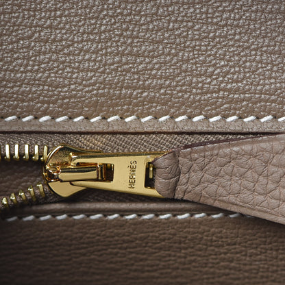 Hermes Togo Birkin 25 Etoupe 27 of 37