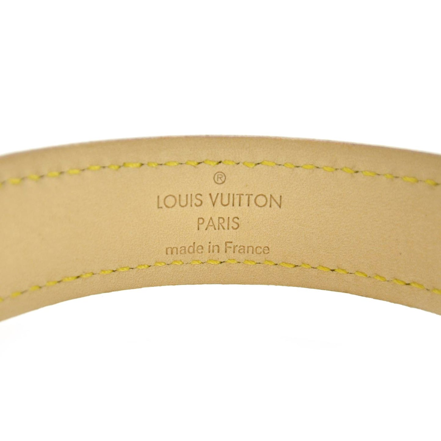 Monogram Baxter Dog Collar MM