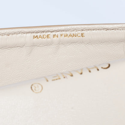 Chanel Lambskin Flap Bag Beige 9 of 9
