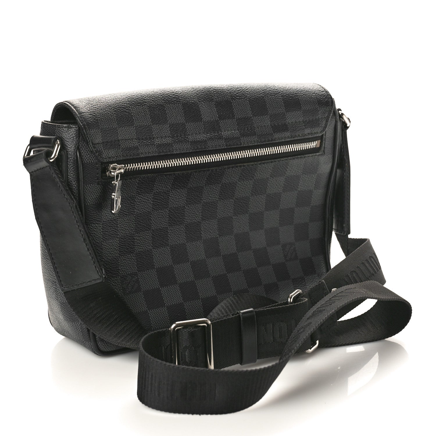 Louis Vuitton LOUIS VUITTON Damier Graphite District PM NM 3 of 16