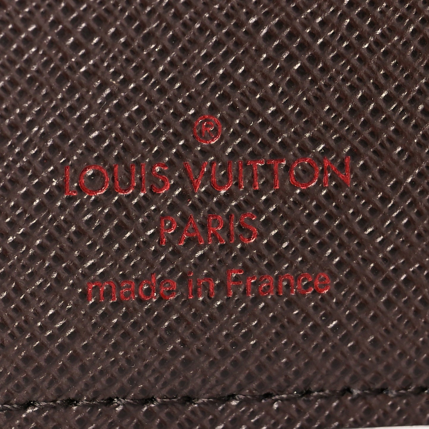 Damier Ebene Medium Ring Agenda Cover