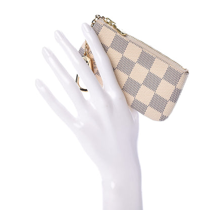 Louis Vuitton Damier Azur Key Pouch 2 of 6