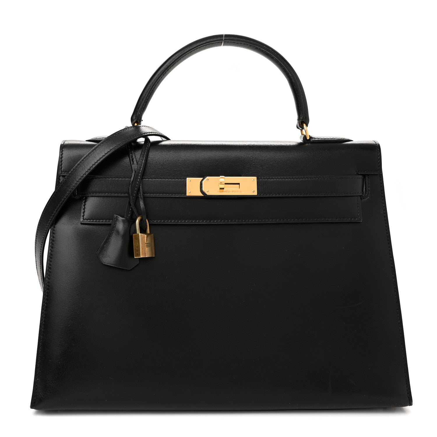 Hermes Box Kelly Sellier 32 Black 1 of 16